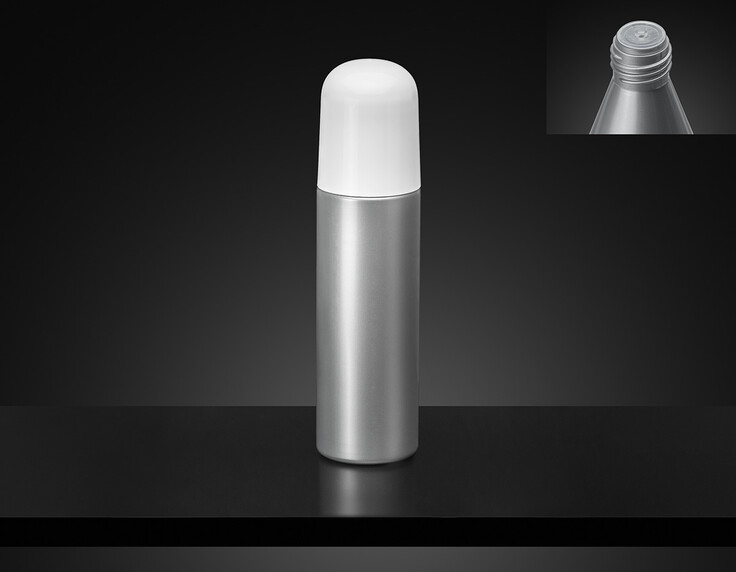 Silver Bottle No.22, 200ml, Set of 12 (with Cap No.20 and Inner Stopper)