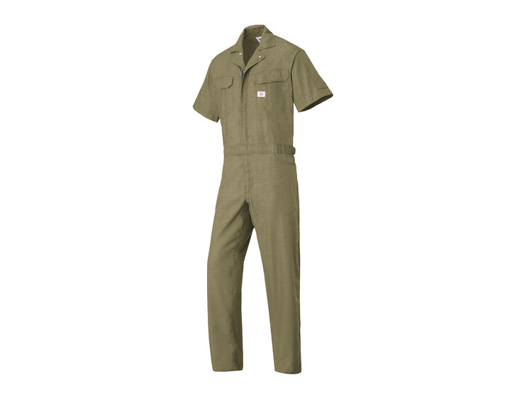 EDWIN Short Sleeve Coveralls   31-81015 Army green