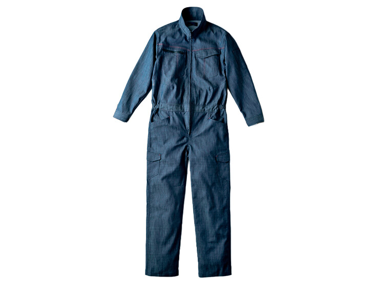 114 Stretch Coveralls   Navy