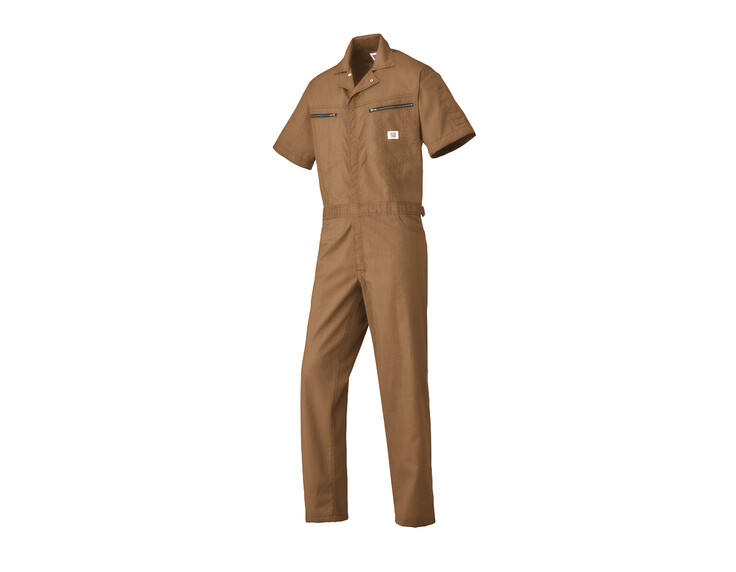 EDWIN Short Sleeve Coveralls  31-81013 Brown