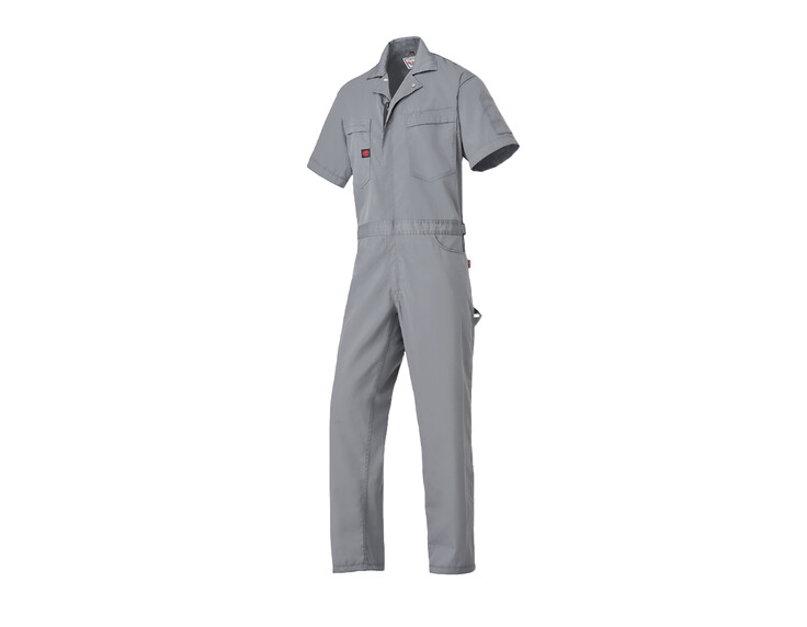 6401 Short sleeve coveralls Charcoal gray