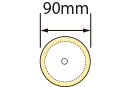 90mm