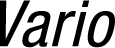 Vario