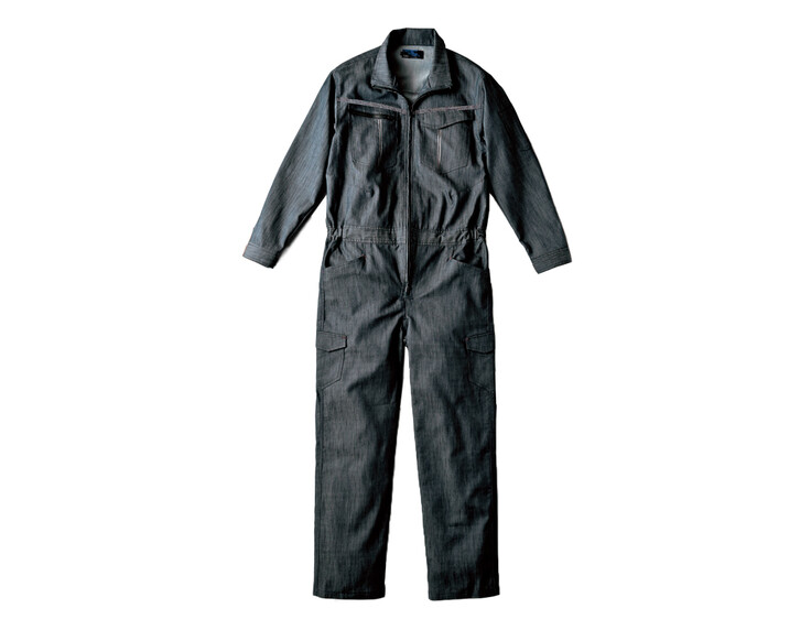 114 Stretch Coveralls Black