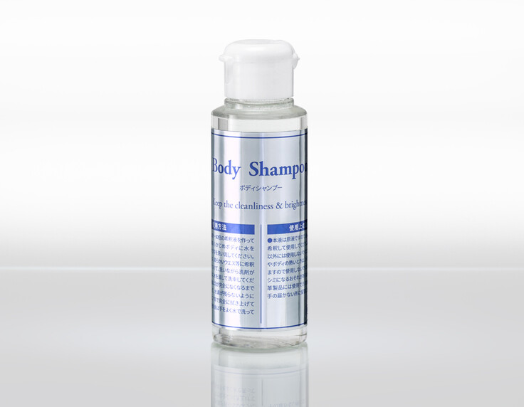Sticker for Body Shampoo (silver)