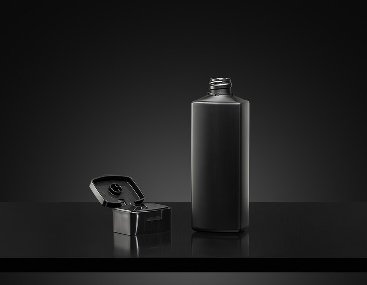 Chemical Bottle No.12 - 220ml Black (with Cap Set) Chemical Bottle No.12 - 220ml Black (with Cap Set)