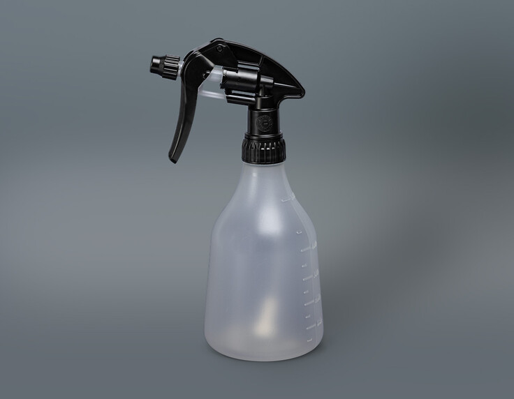 Spray Bottle No.5 with Canyon Tough Nozzle Black