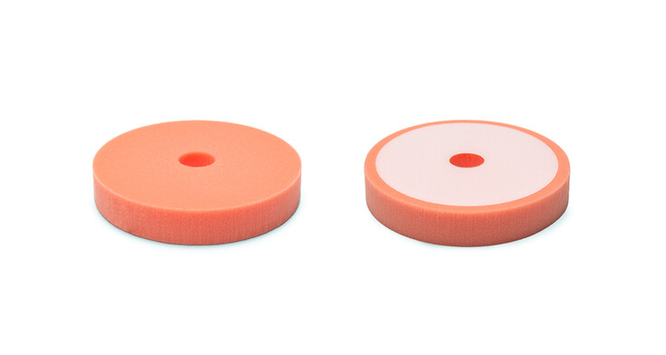 Low Resilience Orange Foam Pad 150φ