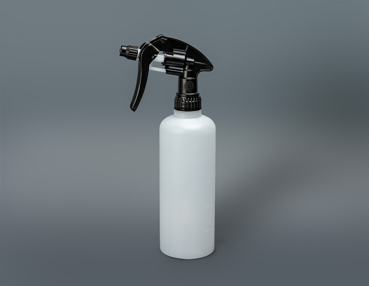 Spray Bottle No.1 with Canyon Tough Nozzle Black