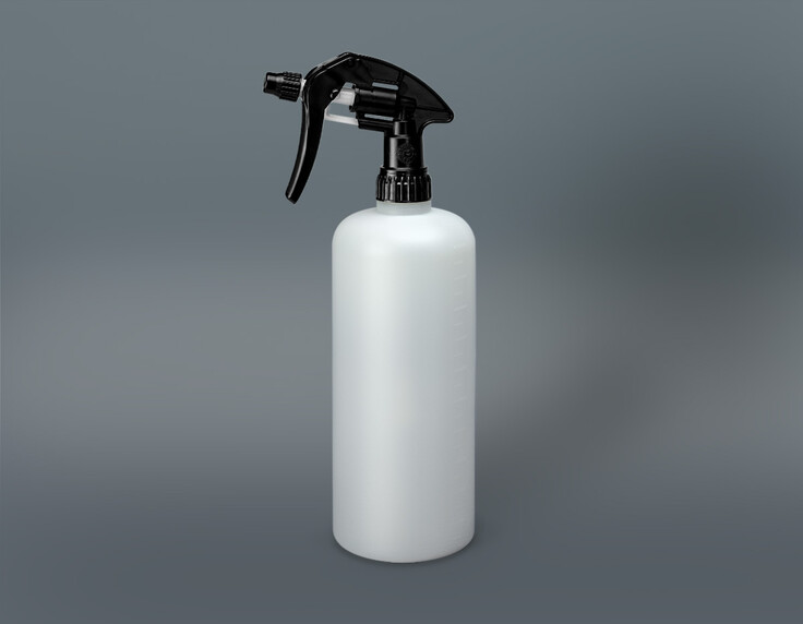 Spray Bottle No.4 with Canyon Tough Nozzle Black