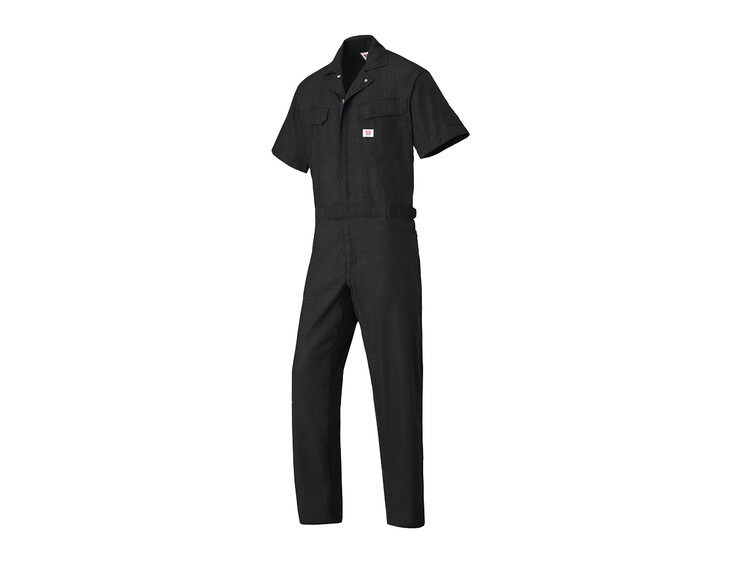 EDWIN Short Sleeve Coveralls  31-81015 Black